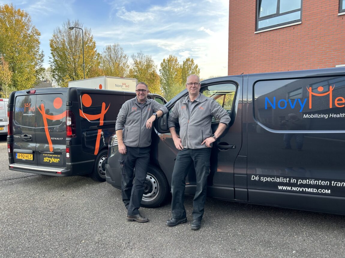 Ons serviceteam rijdt in een nieuw jasje!