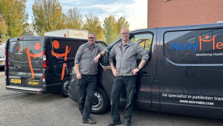 Ons serviceteam rijdt in een nieuw jasje!